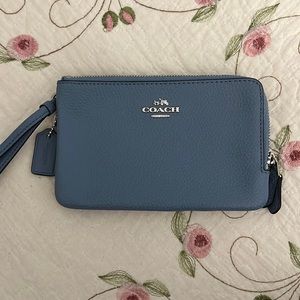 Coach wristlet Blue